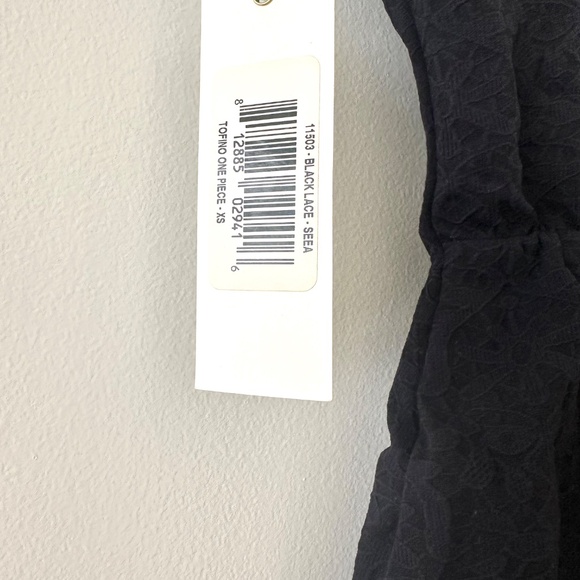 NWT Seaa Tofino Swimsuit - Black Lace XS - Picture 10 of 10